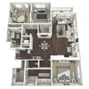 C1 Floor Plan at The Platform Urban Apartments